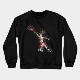 Tennis Player Crewneck Sweatshirt